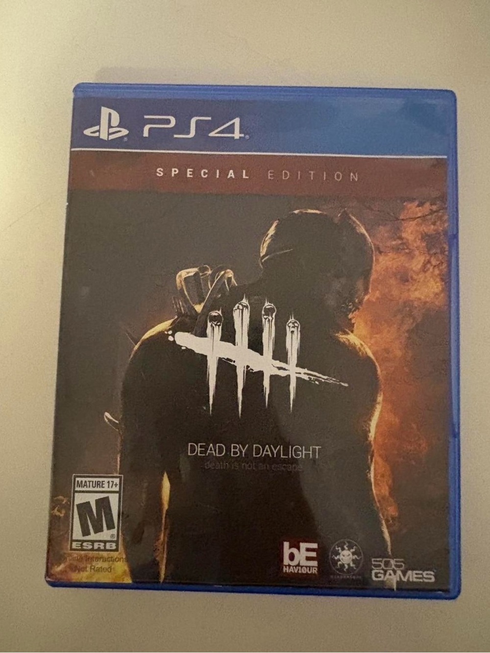 Video Game Case Back